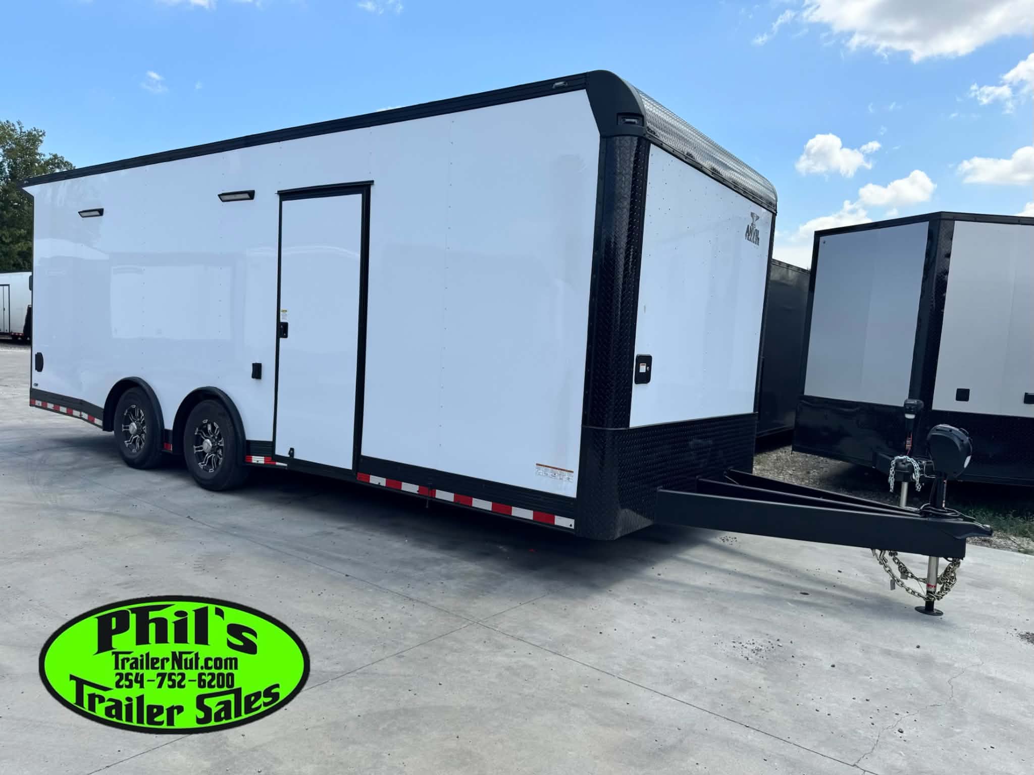 8.5X24 Car / Racing Trailer BATHROOM PACKAGE Car Hauler ESC DOOR & ELECTRIC JACK