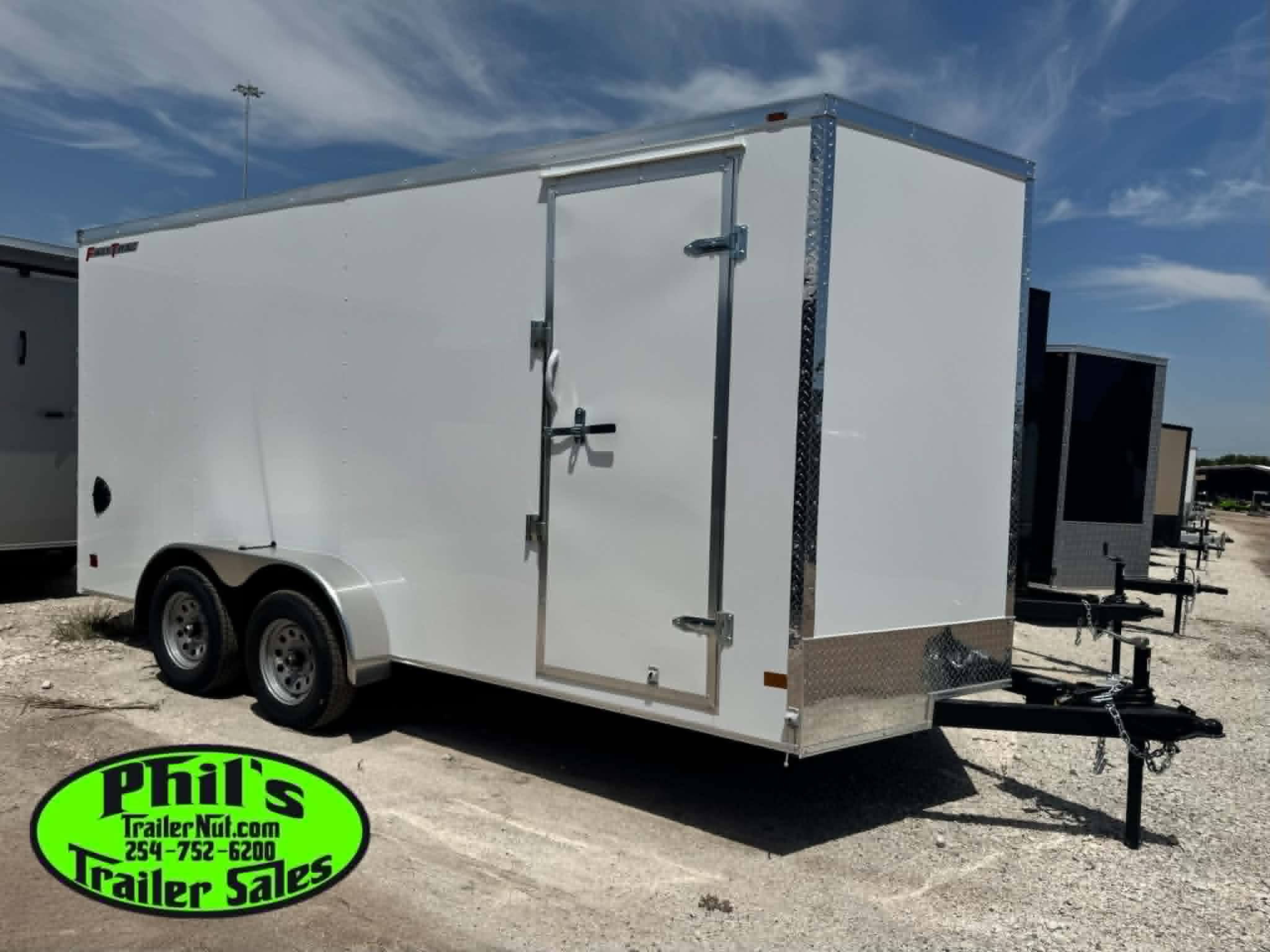Wells Cargo 7X16 FAST TRACK ENCLOSED TRAILER 7 FT INTERIOR HT Cargo / Enclosed Trailer