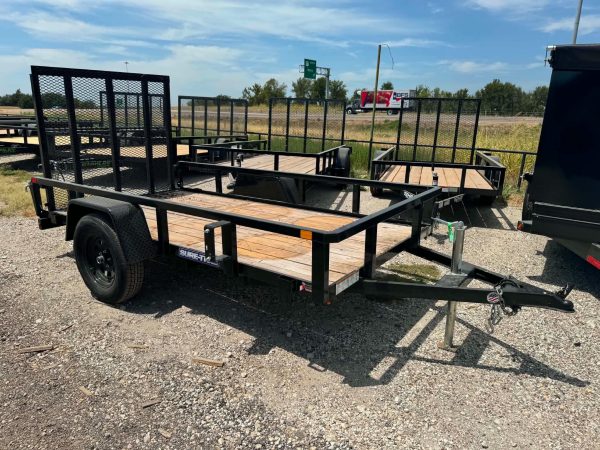 2025 Sure-Trac FACTORY CLOSE OUT MODEL 5X10 UTILITY TRAILER WITH GATE Utility Trailer ONLY 1 AT THIS PRICE!