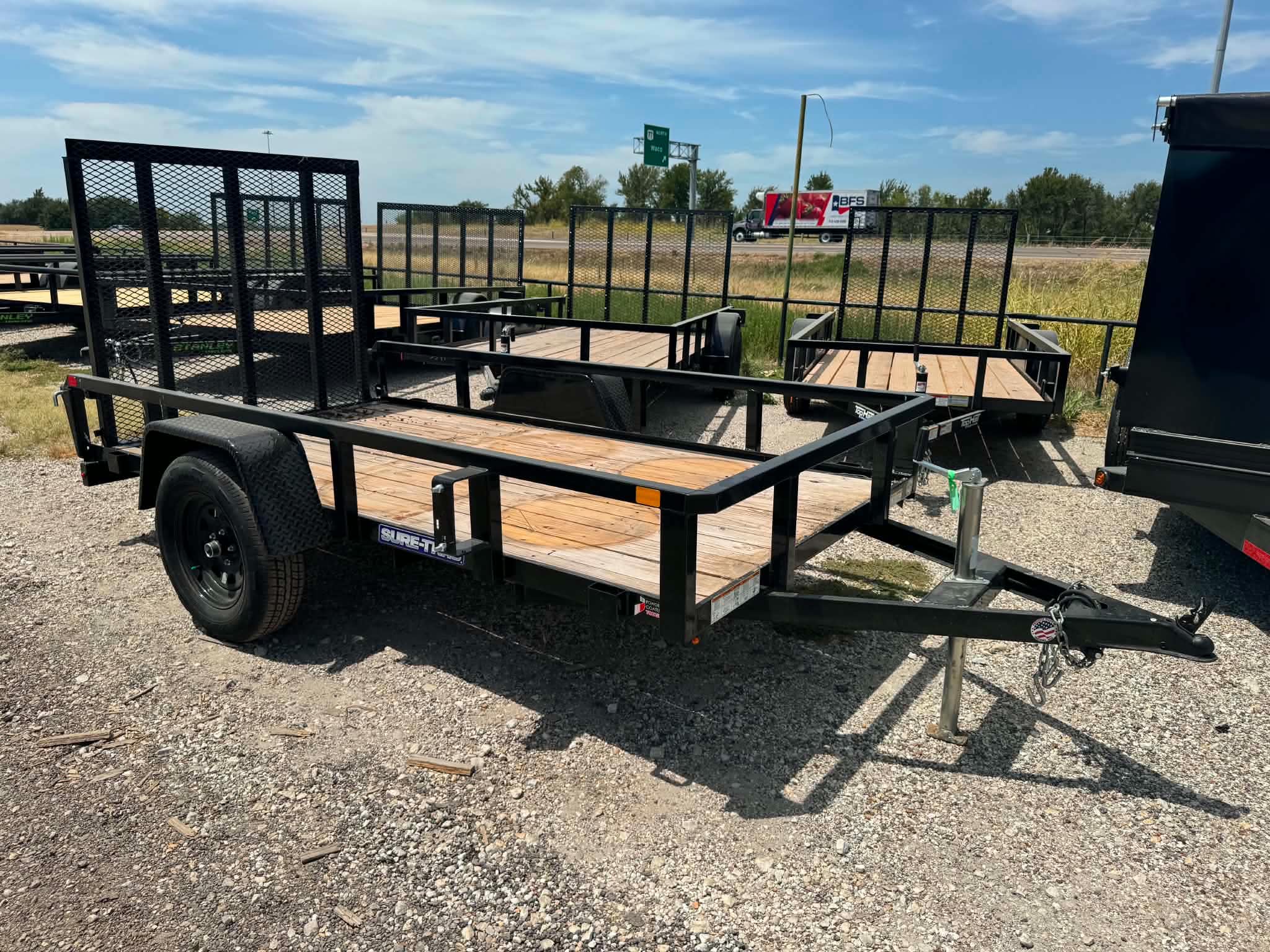 2025 Sure-Trac FACTORY CLOSE OUT MODEL 5X10 UTILITY TRAILER WITH GATE Utility Trailer ONLY 1 AT THIS PRICE!