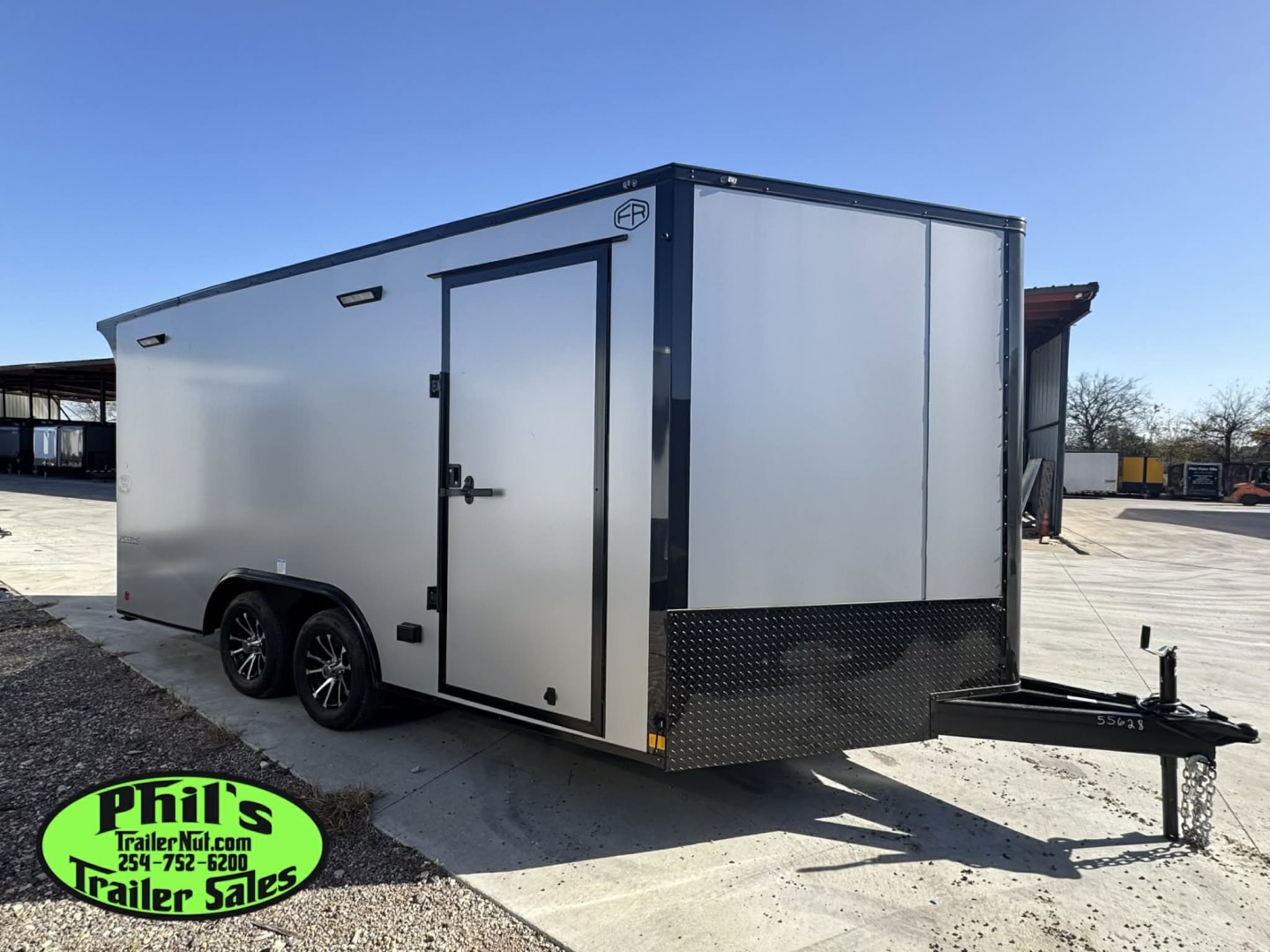 CONTINENTAL CARGO NEW 85X16 V-NOSE ELECTRICAL PACKAGE MOTORCYCLE TRAILER ENCLOSED TRAILER CARGO TRAILERS Motorcycle Trailer