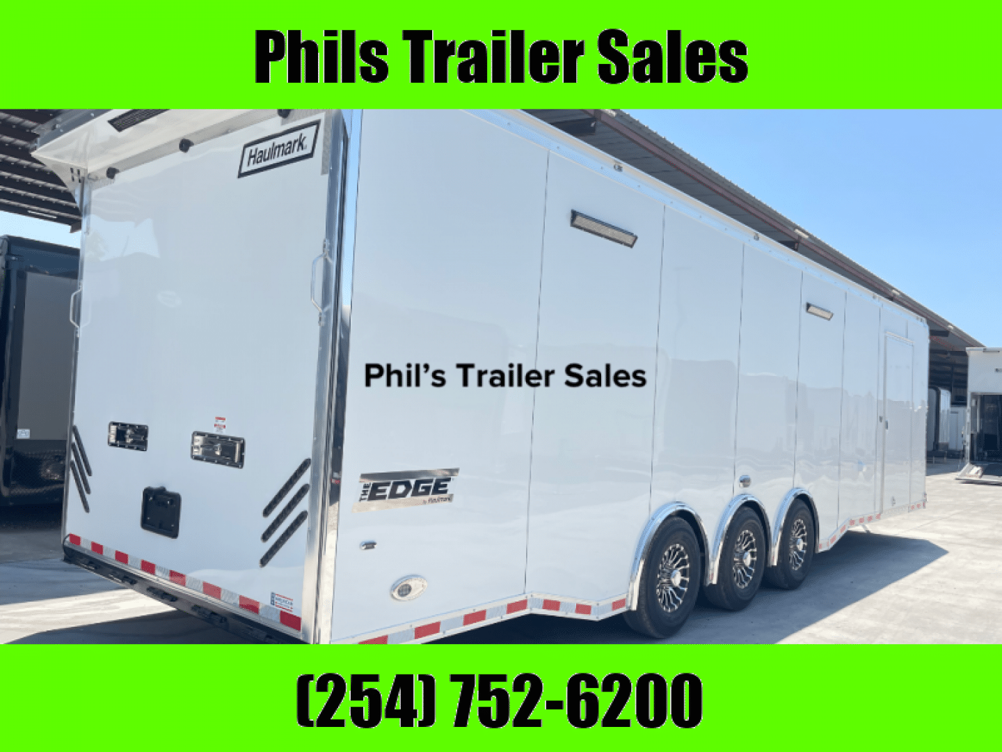 Haulmark 32′ HAULMARK EDGE RACE TRAILER CAR HAULER Car / Racing Trailer