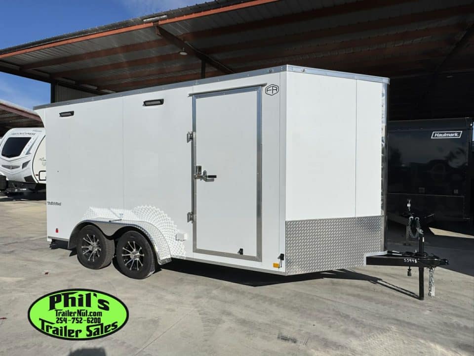 2026 Continental Cargo 7X14 V-NOSE MOTORCYCLE TRAILER ELECTRICAL PACKAGE & UPGRADED .080 SCREWLESS EXTERIOR ENCLOSED TRAILER CARGO TRAILERS Motorcycle Trailer
