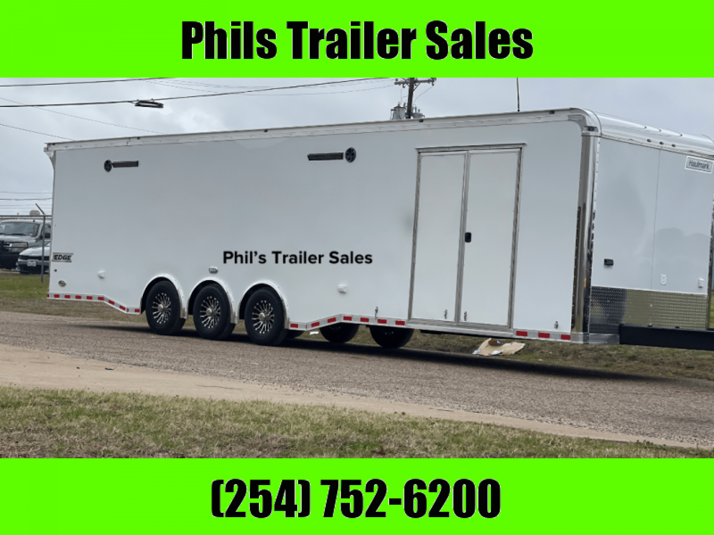 Haulmark NEW 85X32 EDGE ENCLOSED CAR RACE TRAILER HAULER CARGO Car / Racing Trailer