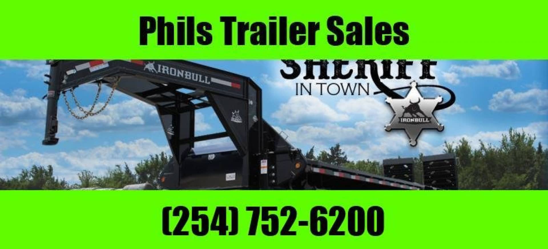 IRON BULL TRAILERS 40 FT TANDEM DUAL EQUIPMENT TRAILER Iron Bull Trailers Deckover Trailer Equipment Trailer