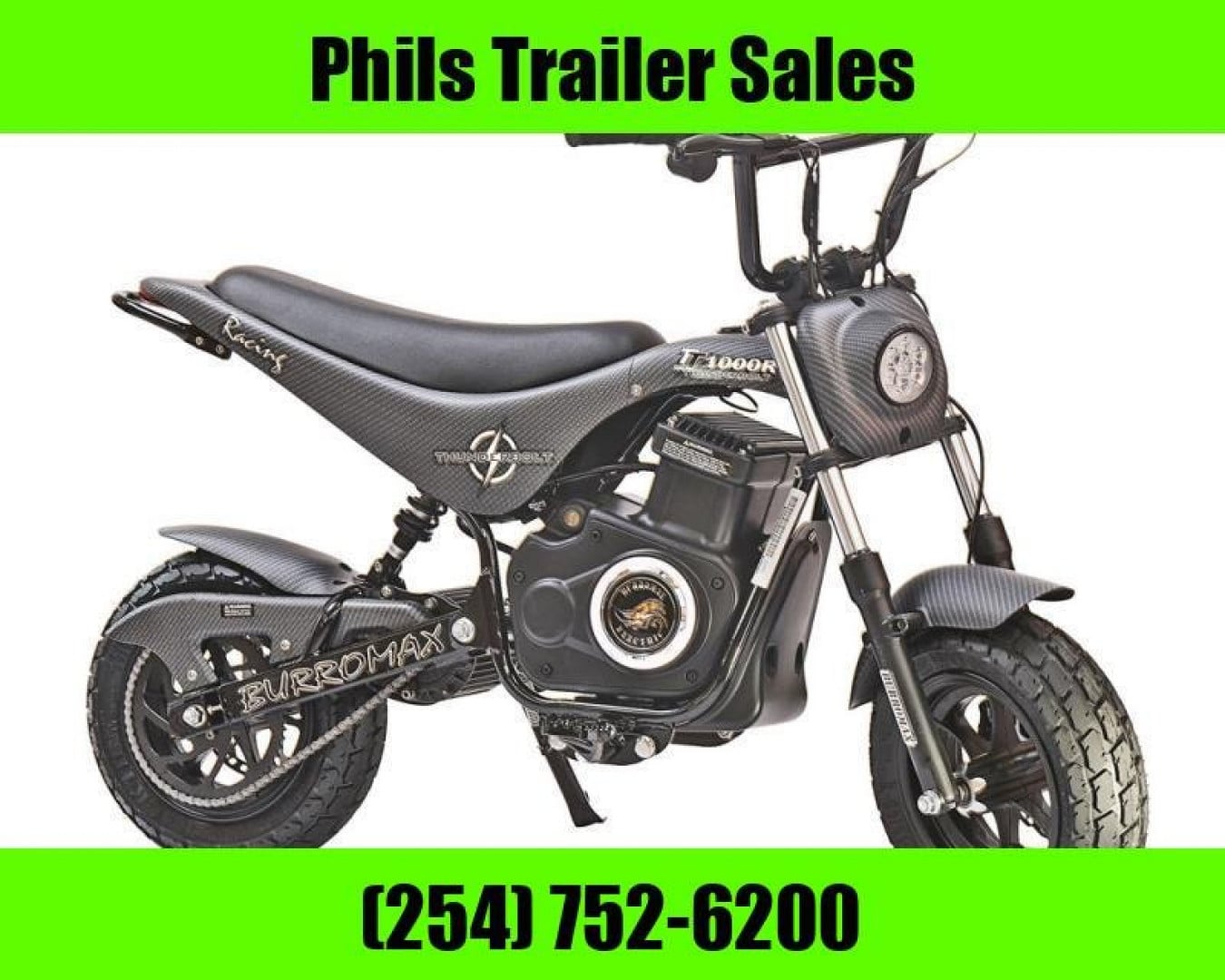 BURROMAX TT1000R ELECTRIC MINI PIT BIKE Car / Racing Trailer