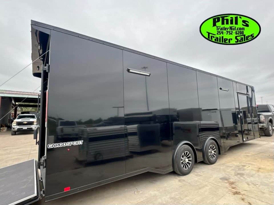 Pace American 8.5X28 Car / Racing Trailer ENCLOSED CAR HAULER UPGRADED .080 EXTERIOR & REAR WING