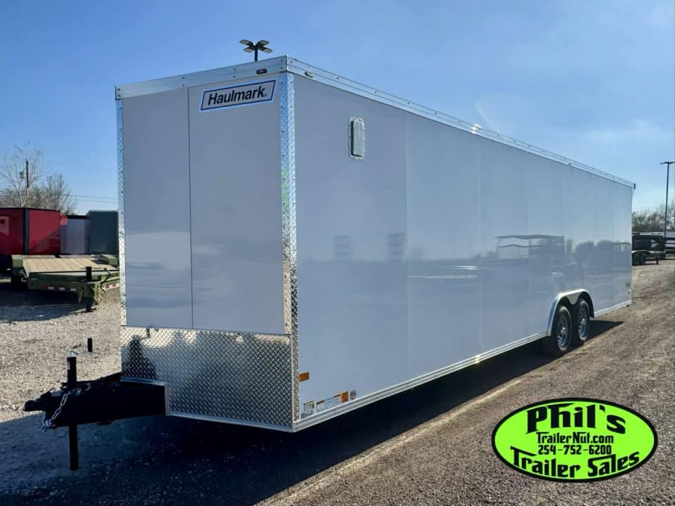 2026 Haulmark 8.5X28 TRANSPORT ENCLOSED TRAILER CAR HAULER SCREWLESS .080 EXTERIOR Cargo / Enclosed Trailer