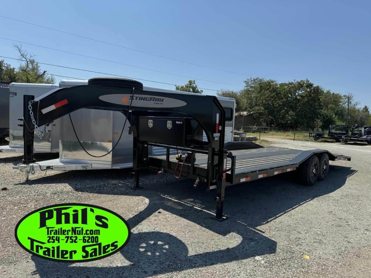 OPEN CAR HAULER 102X24 POWER TILT Tilt Trailer GOOSENECK HEAVY 14K GVWR WINCH & ALUMINUM WHEELS!