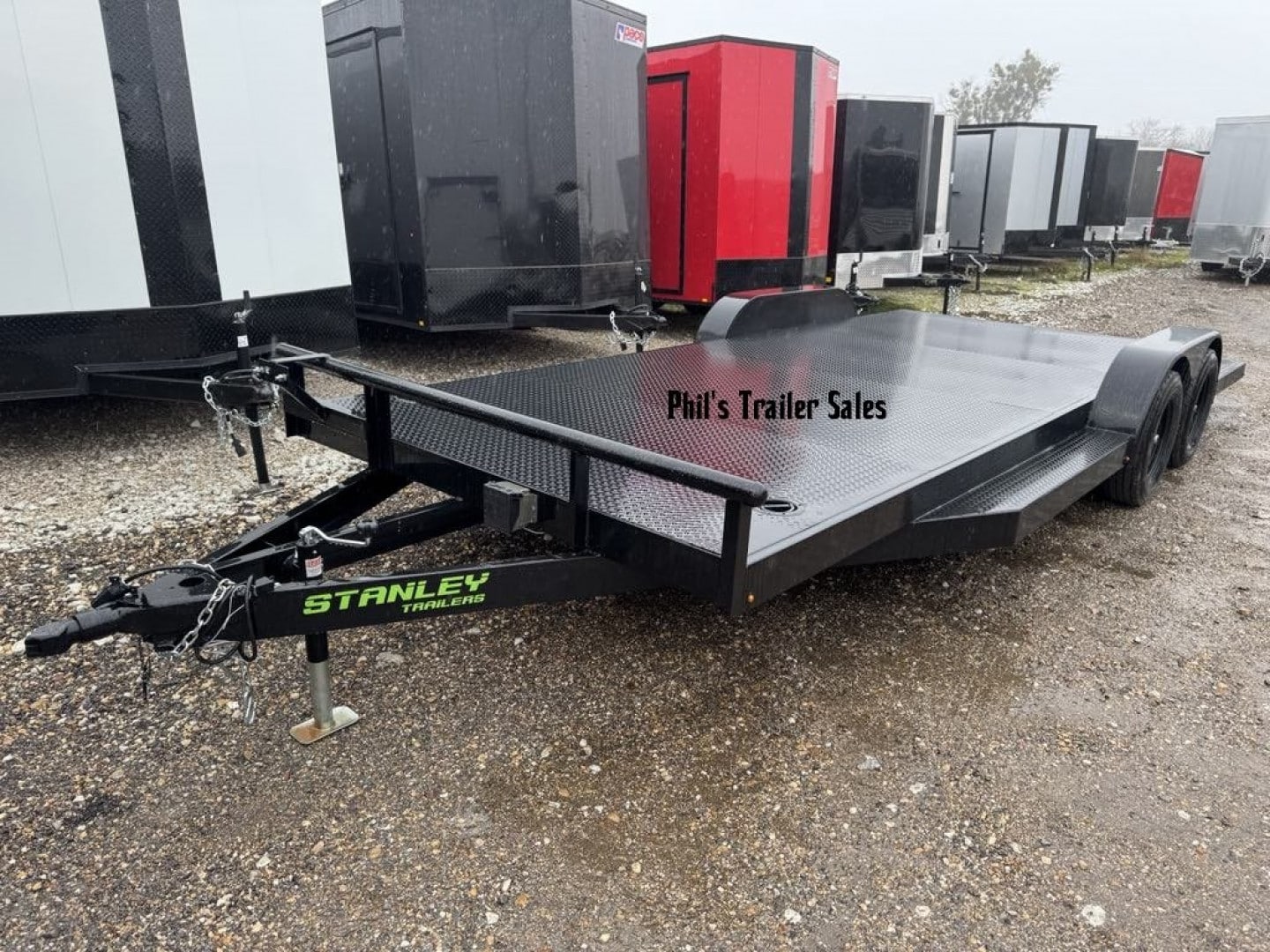 STANLEY TRAILERS 83X20 STEEL DECK OPEN CAR HAULER 83X20 Car Hauler