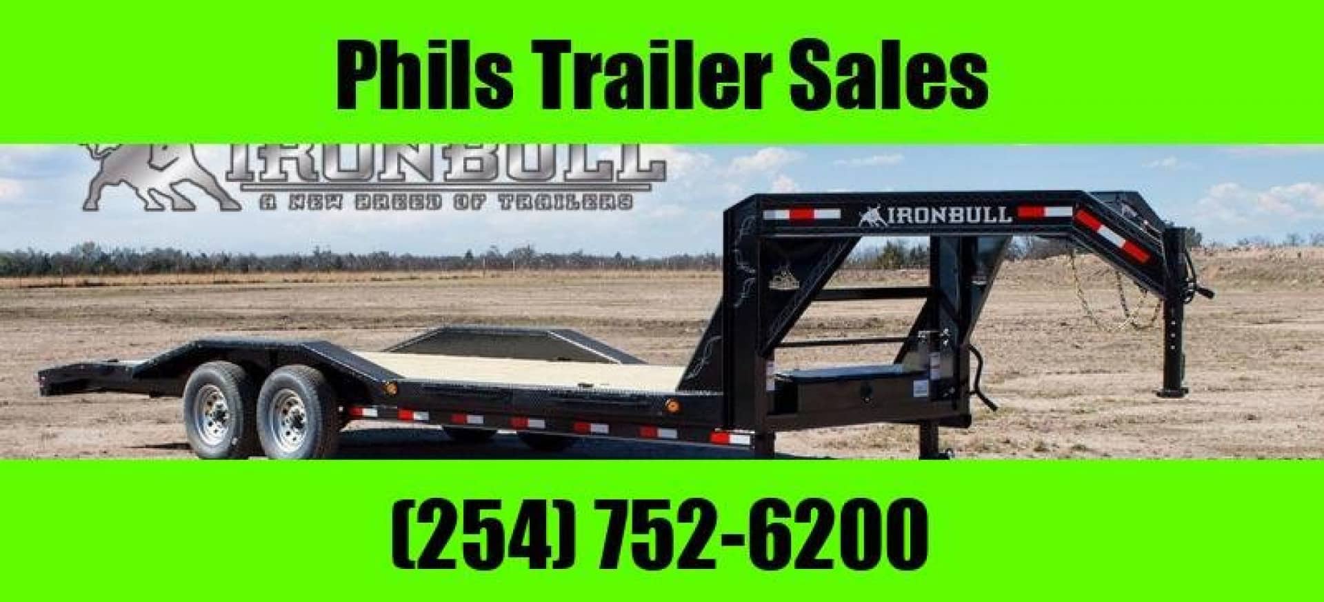 2025 Iron Bull 102 x24 Equipment Trailer with drive over fenders Iron Bull Equipment Trailer