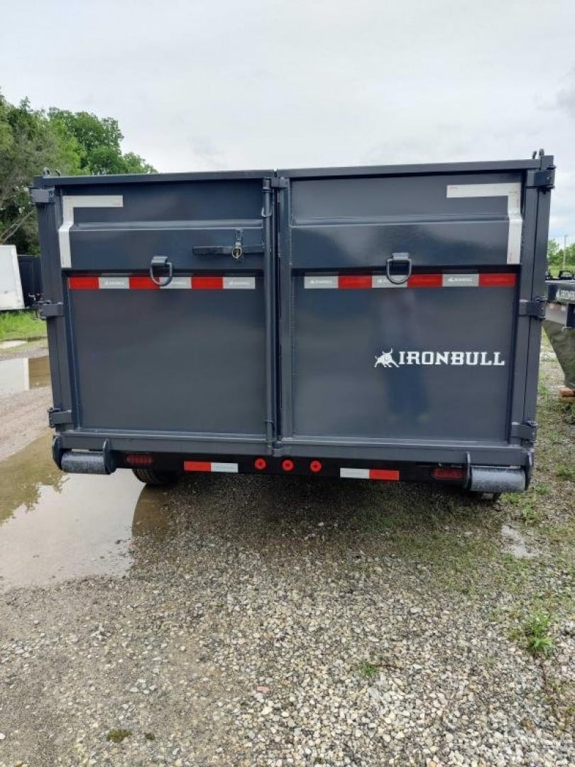 Iron Bull 16 FT ROLL OFF BINS DUMP TRAILERS Dump TRAILERS
