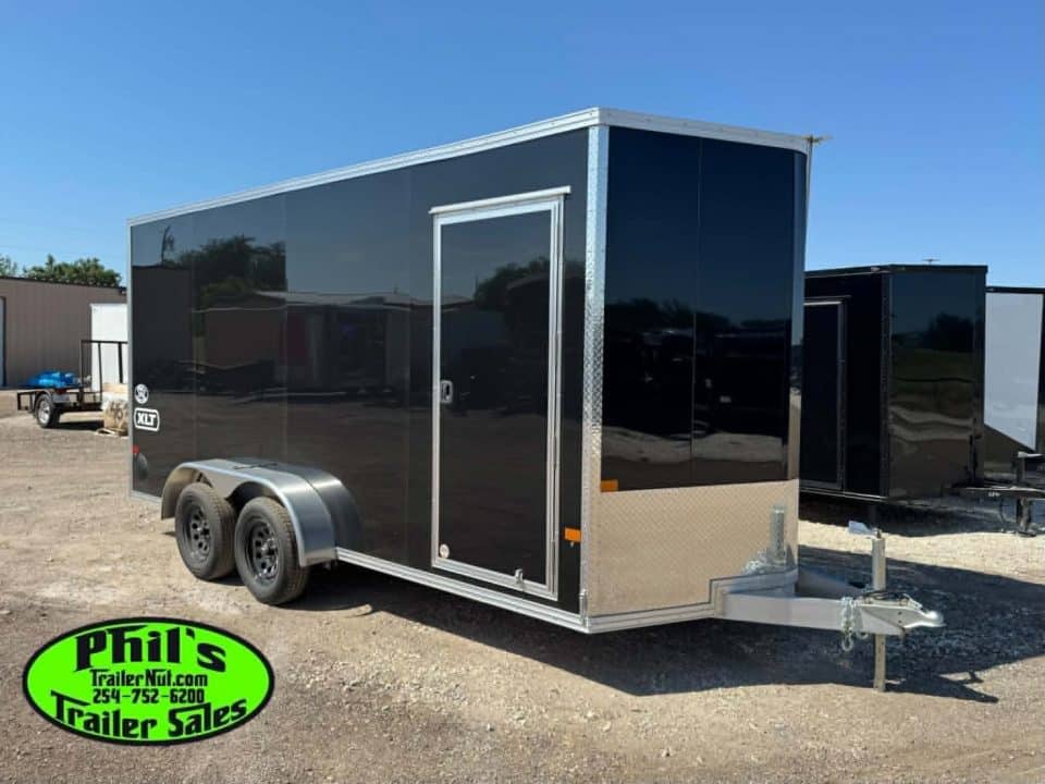 2026 E-Z Hauler 7X16 ALL ALUMINUM Cargo / Enclosed Trailer ONLY 1 AVAILABLE AT THIS PRICE!