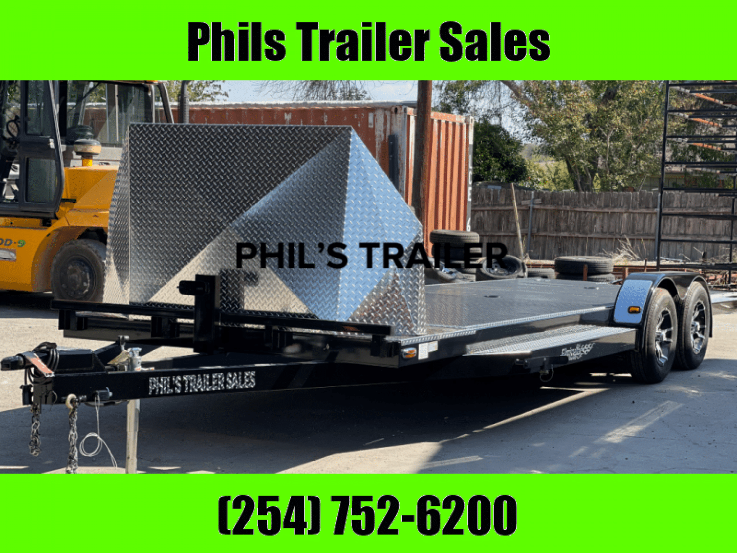 2026 102 Ironworks Trailers – 22′ OPEN CAR HAULER TILT TRAILER UPGRADED 5200 LB AXLES, ALUMINUM WHEELS & ROCK SHIELD
