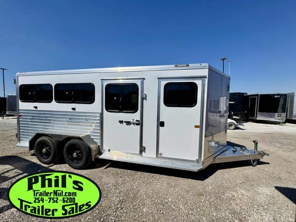 2026 Frontier Trailers 6 PEN LOW PRO ALL ALUMINUM LIVE STOCK TRAILER WITH AC!