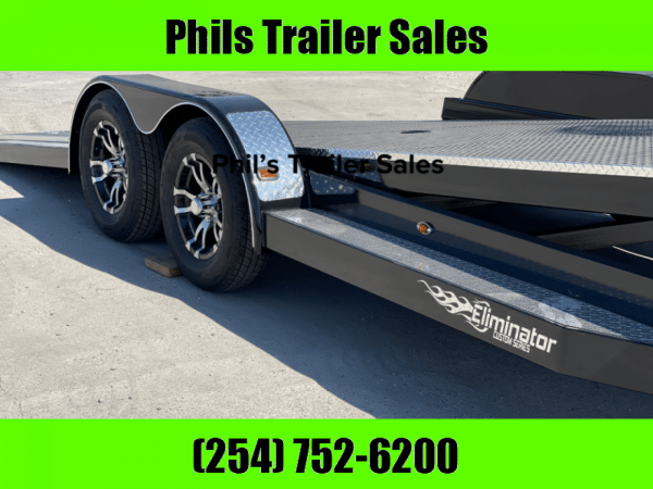 2026 102 Ironworks Trailers – 22′ OPEN CAR HAULER TILT TRAILER WITH ALUMINUM WHEEL UPGRADE!
